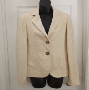 🌸 6 Jones New York Beige Blazer🌸